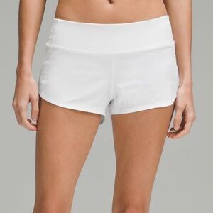 Lululemon Speed Up Low Ride Lined Shorts